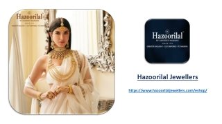 Hazoorilal