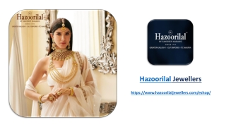 Hazoorilal