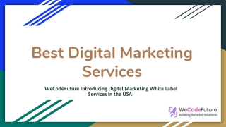 Get The Best Digital Marketing Services For Small Businesses In The USA