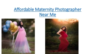 Affordable Maternity Photographer Near Me