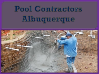 Pool Contractors Albuquerque