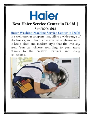 Best Haier Service Center in Delhi