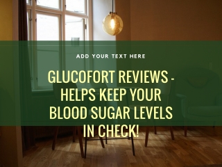 GlucoFort Reviews  – helps keep your blood sugar levels in check!