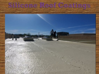 Silicone Roof Coatings