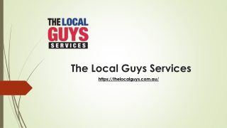 Franchise Business for Sale | Thelocalguys.com.au