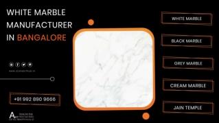 White Marble Manufacturer in Bangalore - Call Now 9928909666