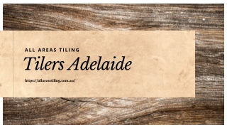 Tilers Adelaide SA | All Areas Tiling | Australia