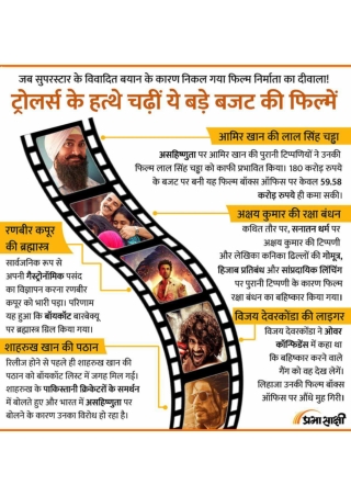 Bollywood Films Boycotted in 2022 | Infographics in Hindi