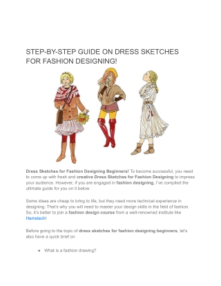 STEP-BY-STEP GUIDE ON DRESS SKETCHES FOR FASHION DESIGNING (1)