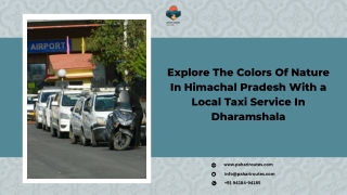 Explore The Colors Of Nature In Himachal Pradesh With A Local Taxi Service In Dh