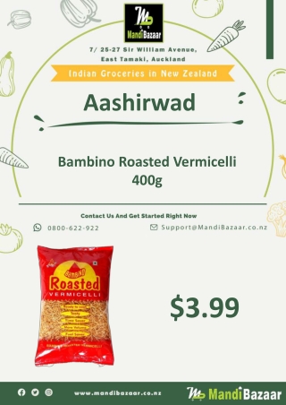 Bambino Roasted Vermicelli 400g