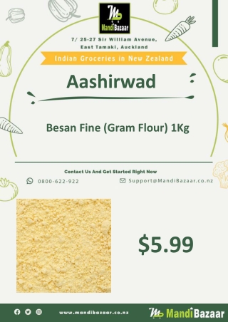 Besan Fine (Gram Flour) 1Kg