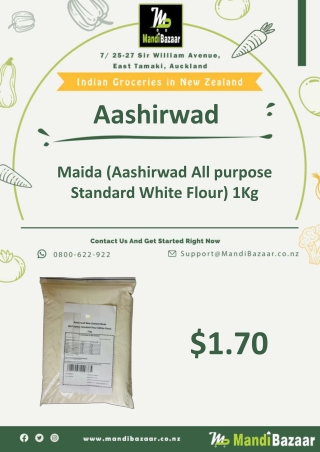 Maida (Aashirwad All purpose Standard White Flour) 1Kg