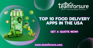 Top 10 food delivery apps in the USA