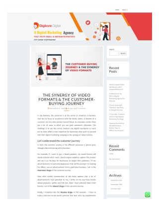 The Synergy Of Video Formats & The Customer-Buying Journey