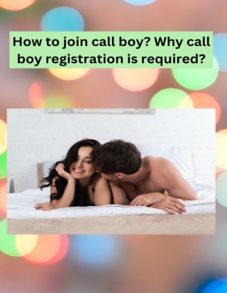 How to join call boy