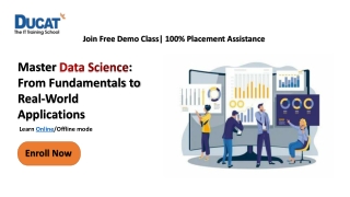 Master Data Science: From Fundamentals to Real-World Applications