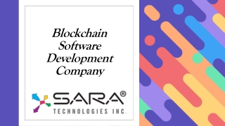 Blockchain Software Develpment