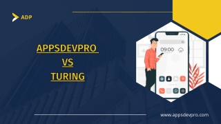 AppsDevPro Vs Turing