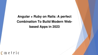 Angular   Ruby on Rails_ A perfect Combination To Build Modern Web-based Apps in 2023