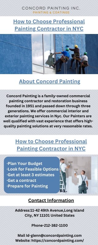 How to Choose Professional Painting Contractor in NYC