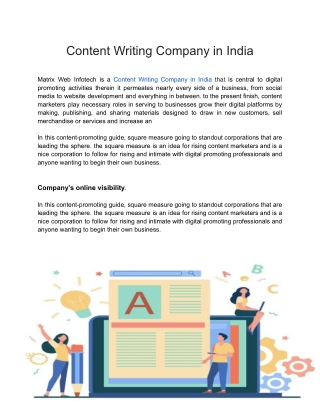 content writing in udaipur