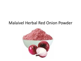 Red Onion Powder