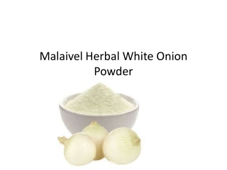 White Onion Powder