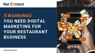 8 Effective Digital Marketing Alerts For Your Restaurant Business