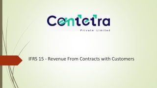 IFRS 15 - Revenue From Contracts with Customers