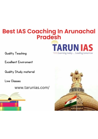 Best IAS Coaching In Arunachal Pradesh