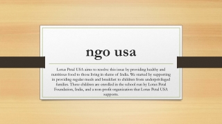 ngo usa