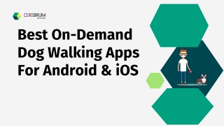 Best On-Demand Dog Walking Apps For Android & iOS