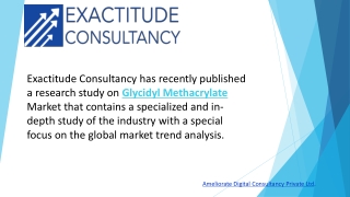 Glycidyl Methacrylate Market