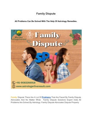 Family Dispute