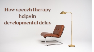 How speech therapy helps in developmental delay