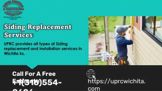 Siding  Replacement Services Wichita KS,