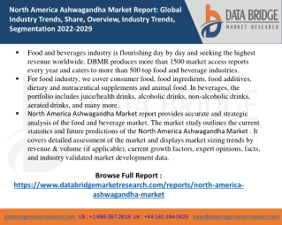 North America Ashwagandha Market report