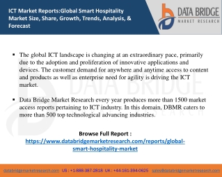 Smart Hospitality Market report