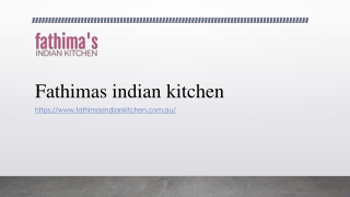 Fatima Indian Restaurant | Fathimasindiankitchen.com.au