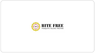 Bite Free Technologies By - Indoor Mosquito Killer Machine