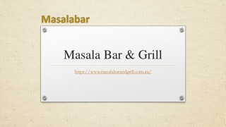 Brunch Place Near Me | masalabarandgrill.com.au