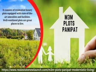 M3M Plots Panipat | Good Chance To Invest In Haryana