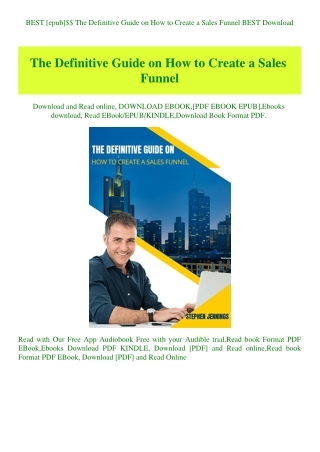 BEST [epub]$$ The Definitive Guide on How to Create a Sales Funnel BEST Download