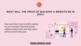 What Will the Price of Building a Website Be in 2023?