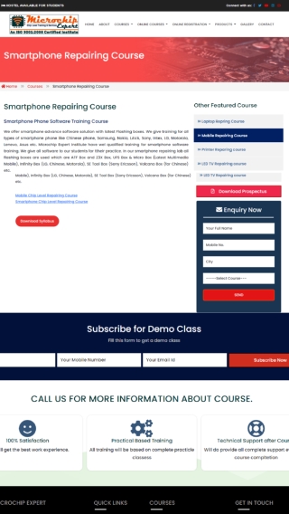 Mobile Repairing Institute In Delhi | Mobile Repairing Course Delhi, India