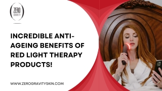 Incredible Anti-aging Benefits of Red Light Therapy Products!