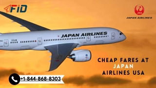 Cheap Airfare Deals on Japan Airlines USA Flights