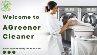 Top Rated Dry Cleaner St. John's County - A Greener Cleaner