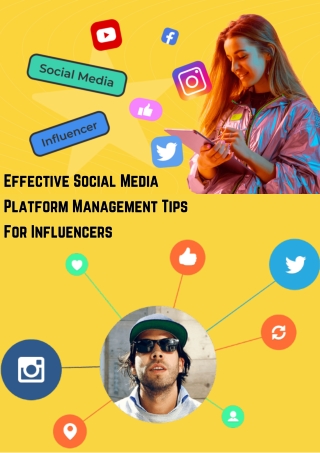 Effective Social Media Platform Management Tips For Influencers